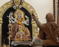 Shri Devi Pujana by HH Swamiji - Day 8 at Karla (29 Sep 2025) Pictures Courtesy of Shri Soham Honnavar